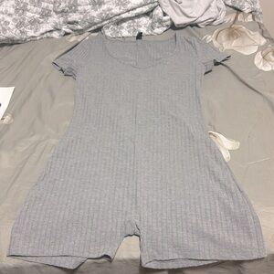 Grey jumpsuit